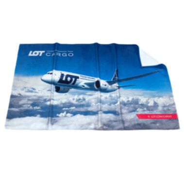 Dvielis ar sublimācijas, pilnkrāsu druku, mikrofibras dvielis